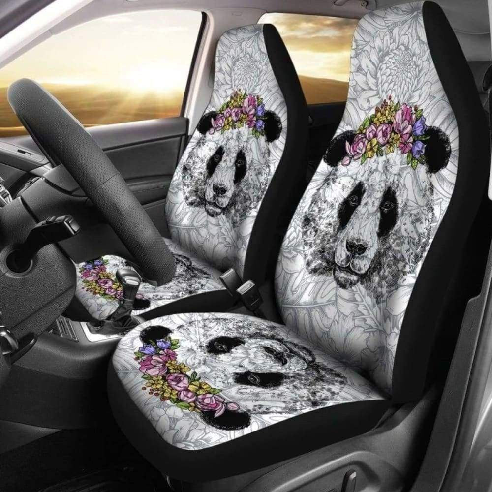 Panda Car Seat Cover