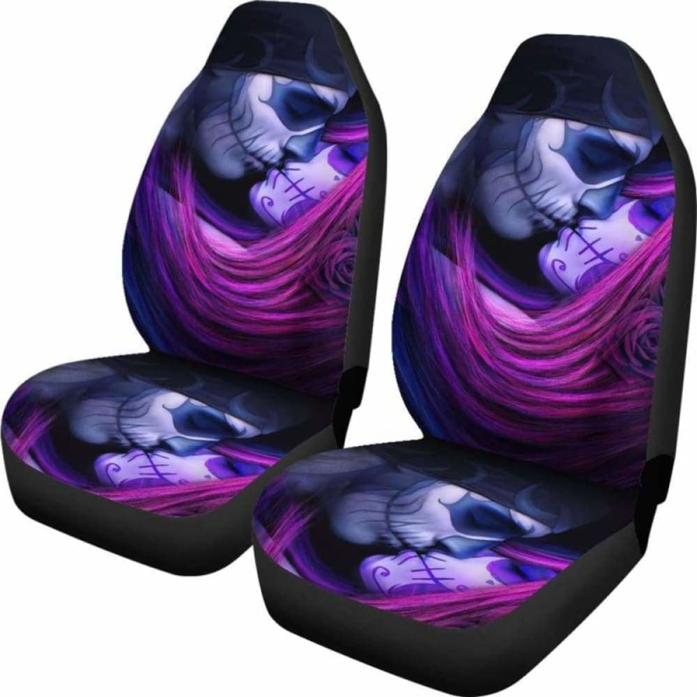 Sugar Skull Girls Car Seat Covers