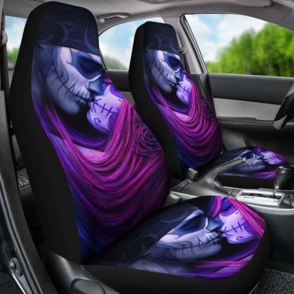 Sugar Skull Girls Car Seat Covers