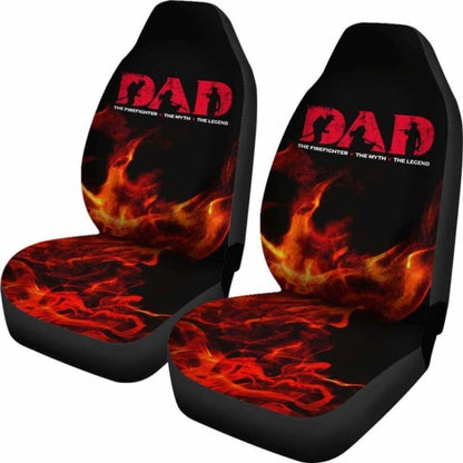 Firefighter Dad Car Seat Covers - Firefighter Bestseller