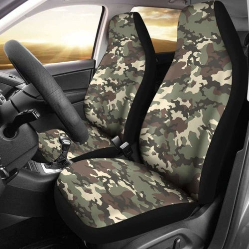 Camo Pattern Car Seat Covers
