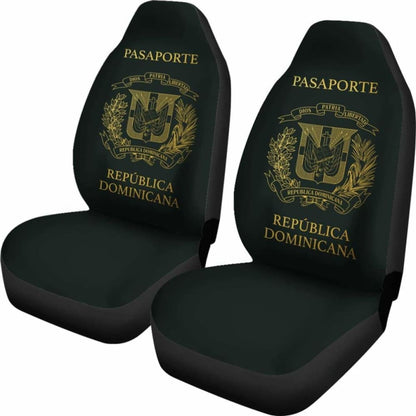 Dominican Republic Passport Car Seat Cover Awesome