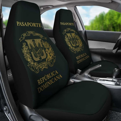 Dominican Republic Passport Car Seat Cover Awesome