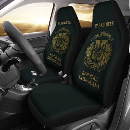 Dominican Republic Passport Car Seat Cover Awesome