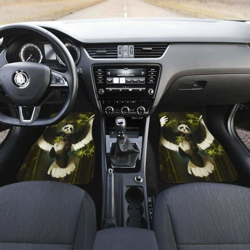 Panda Bird Car Floor Mats