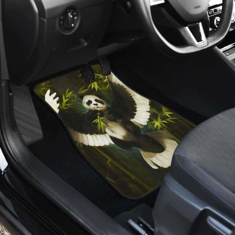 Panda Bird Car Floor Mats