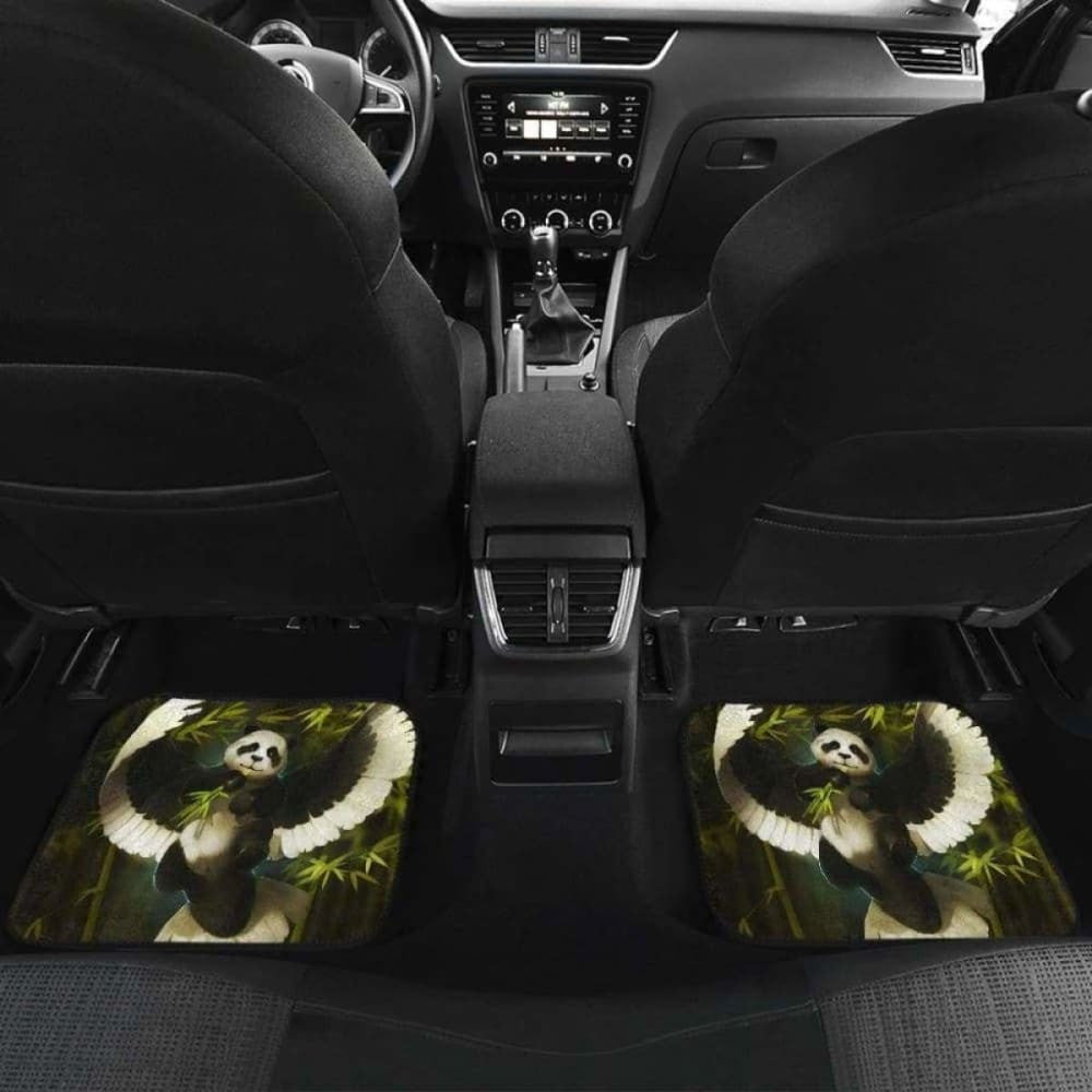 Panda Bird Car Floor Mats
