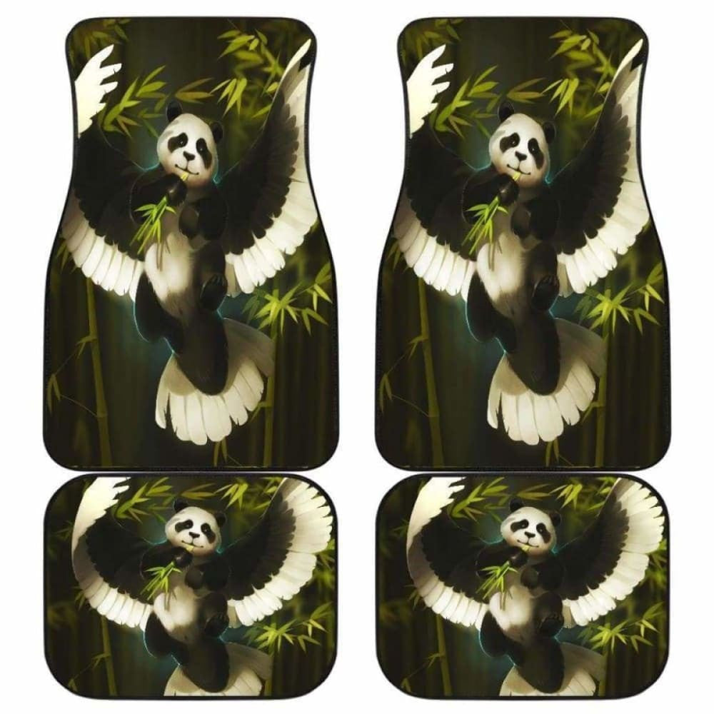 Panda Bird Car Floor Mats
