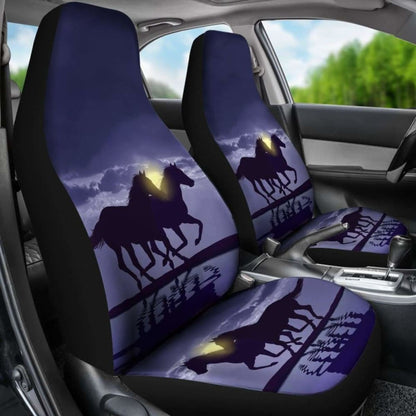Horse Night Car Seat Cover