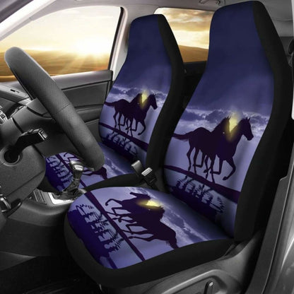Horse Night Car Seat Cover