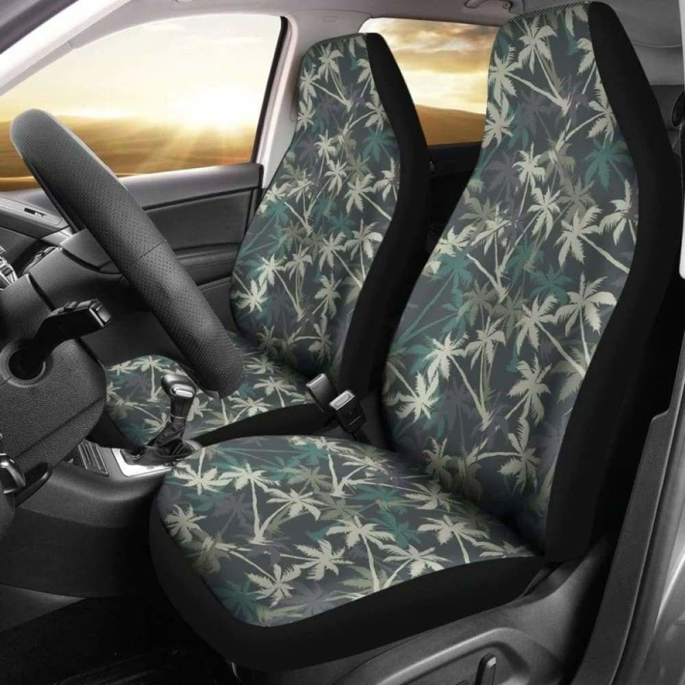 Camo Car Sear Covers - Palm Pattern -