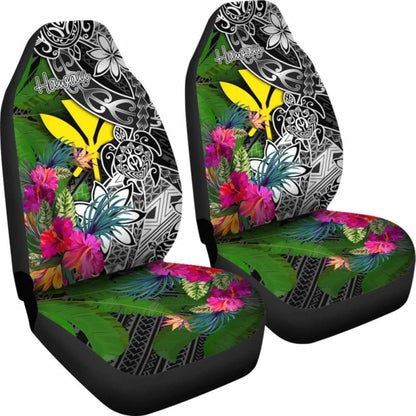 Hawaii Car Seat Covers - Turtle Plumeria Banana Leaf - Amazing