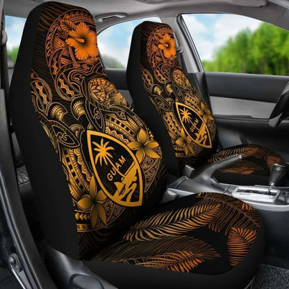 Guam Polynesian Car Seat Covers - Gold Turtle Homeland - Amazing