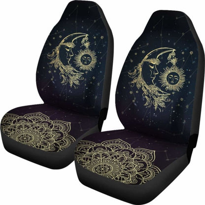 Native American Car Seat Covers Native Sun And Moon Amazing