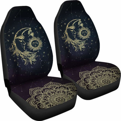 Native American Car Seat Covers Native Sun And Moon Amazing
