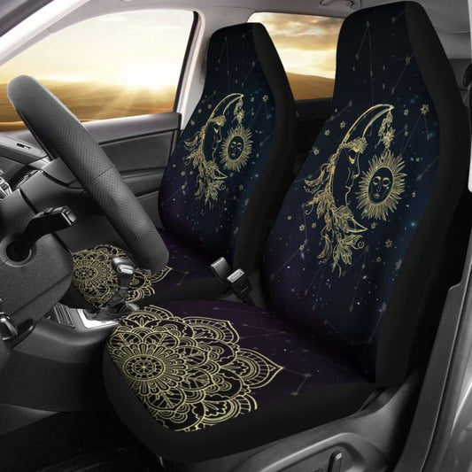 Native American Car Seat Covers Native Sun And Moon Amazing
