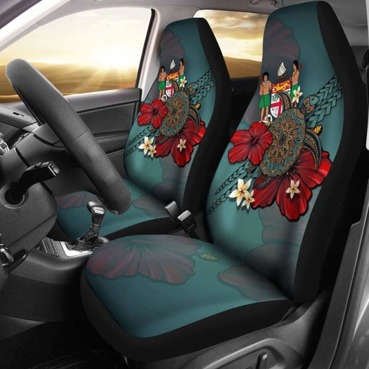Fiji Car Seat Covers Blue Turtle Tribal Amazing