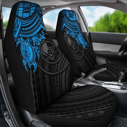 Yap Polynesian Car Seat Covers - Blue Turtle - Amazing