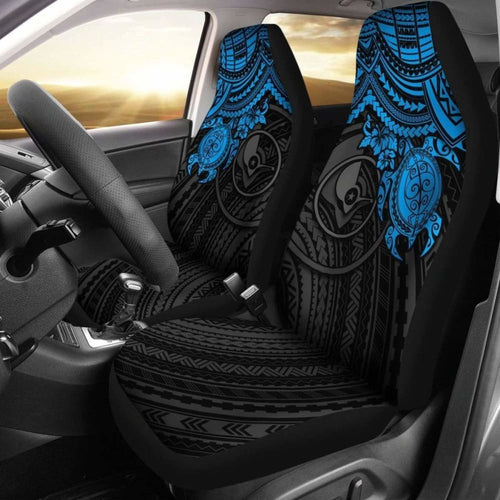 Yap Polynesian Car Seat Covers - Blue Turtle - Amazing