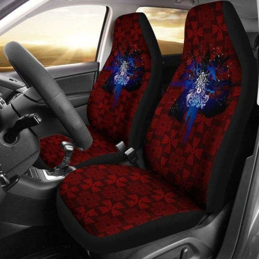 Viking The Norse God Sun Cross Car Seat Covers