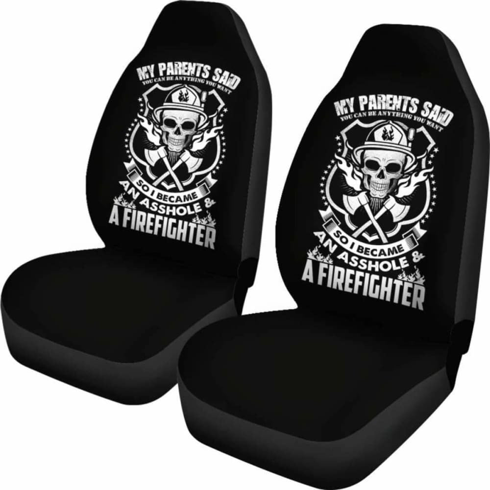So I Became A Firefighter Car Seat Covers Amazing Gift
