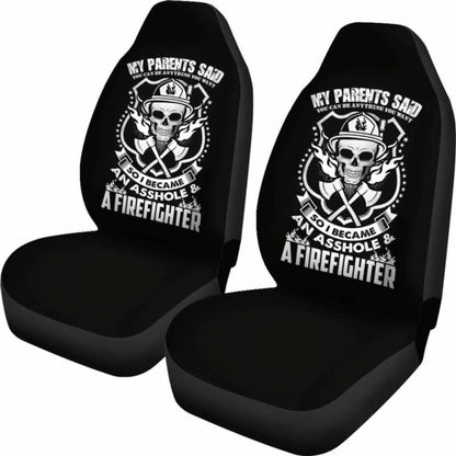 So I Became A Firefighter Car Seat Covers Amazing Gift