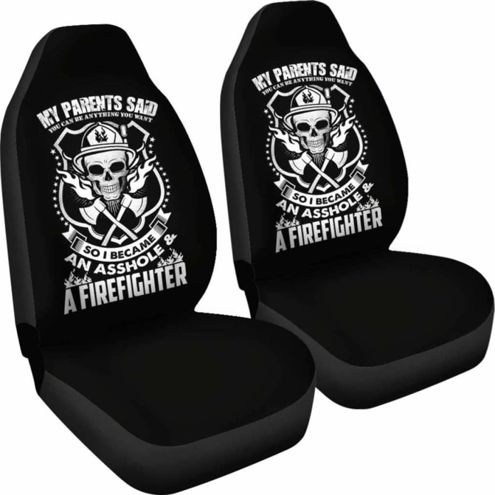 So I Became A Firefighter Car Seat Covers Amazing Gift