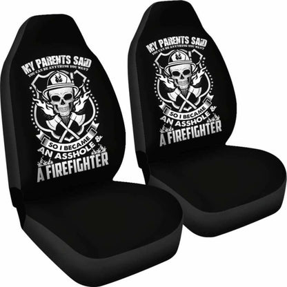So I Became A Firefighter Car Seat Covers Amazing Gift