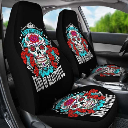 Sugar Skull Kind Of Beautiful Car Seat Covers