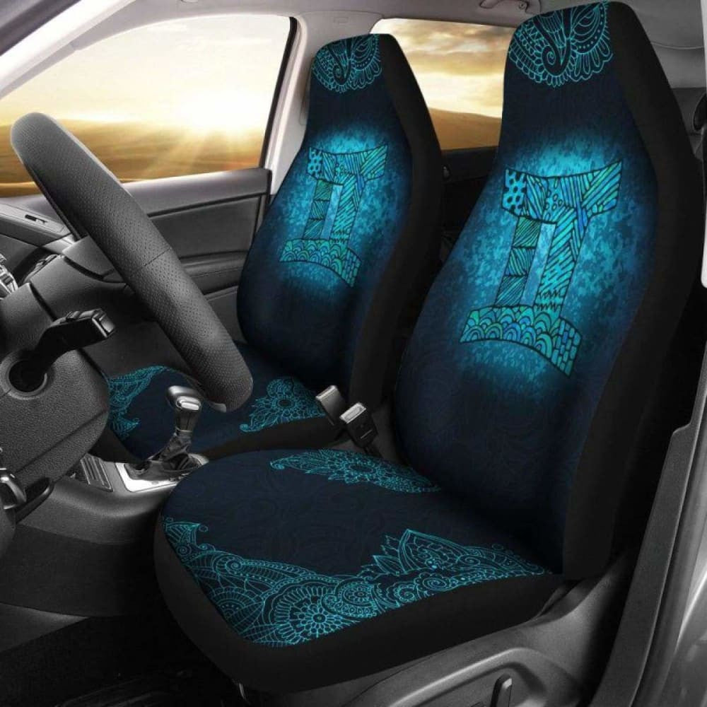 Gemini Zodiac Sign Car Seat Covers Amazing