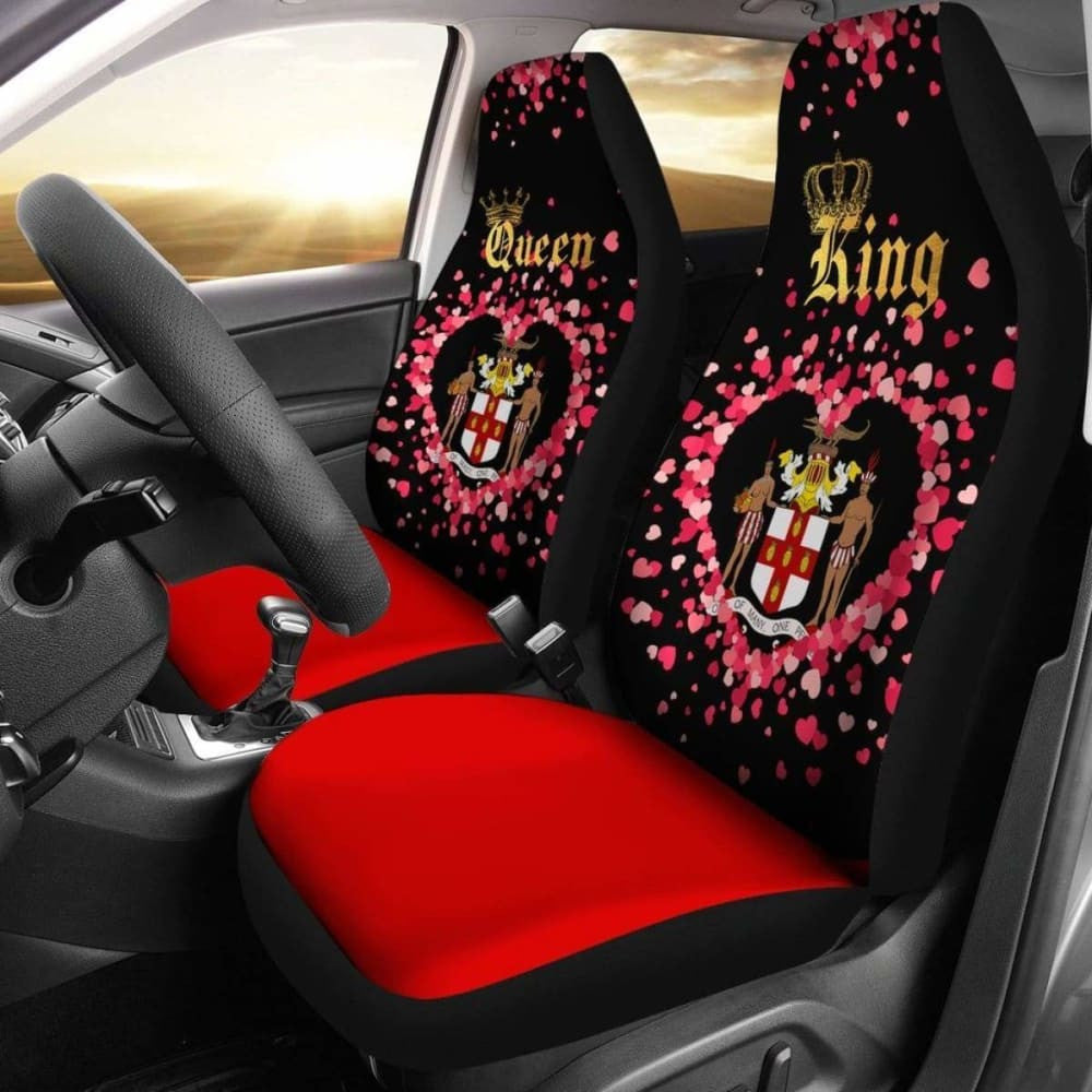 Jamaica Car Seat Cover Couple King/Queen (Set Of Two)