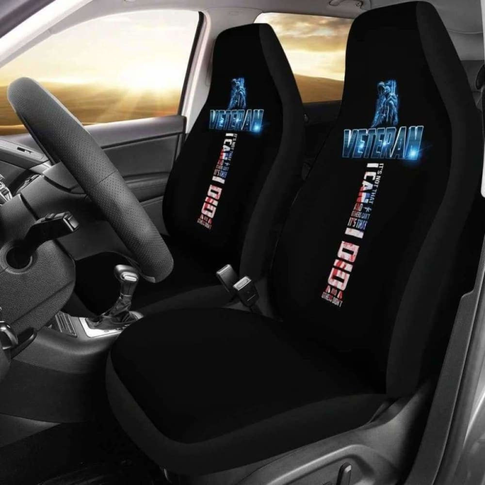 Veteran Military Cross Car Seat Covers