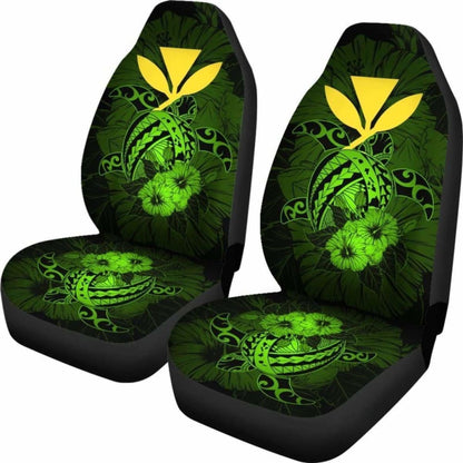 Hawaii Hibiscus Car Seat Cover - Harold Turtle - Green - New
