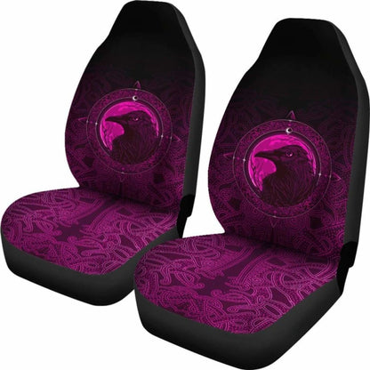 Ethnic Odin Raven Pink Car Seat Covers