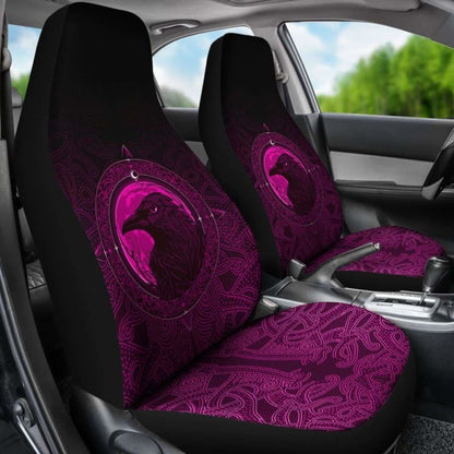 Ethnic Odin Raven Pink Car Seat Covers