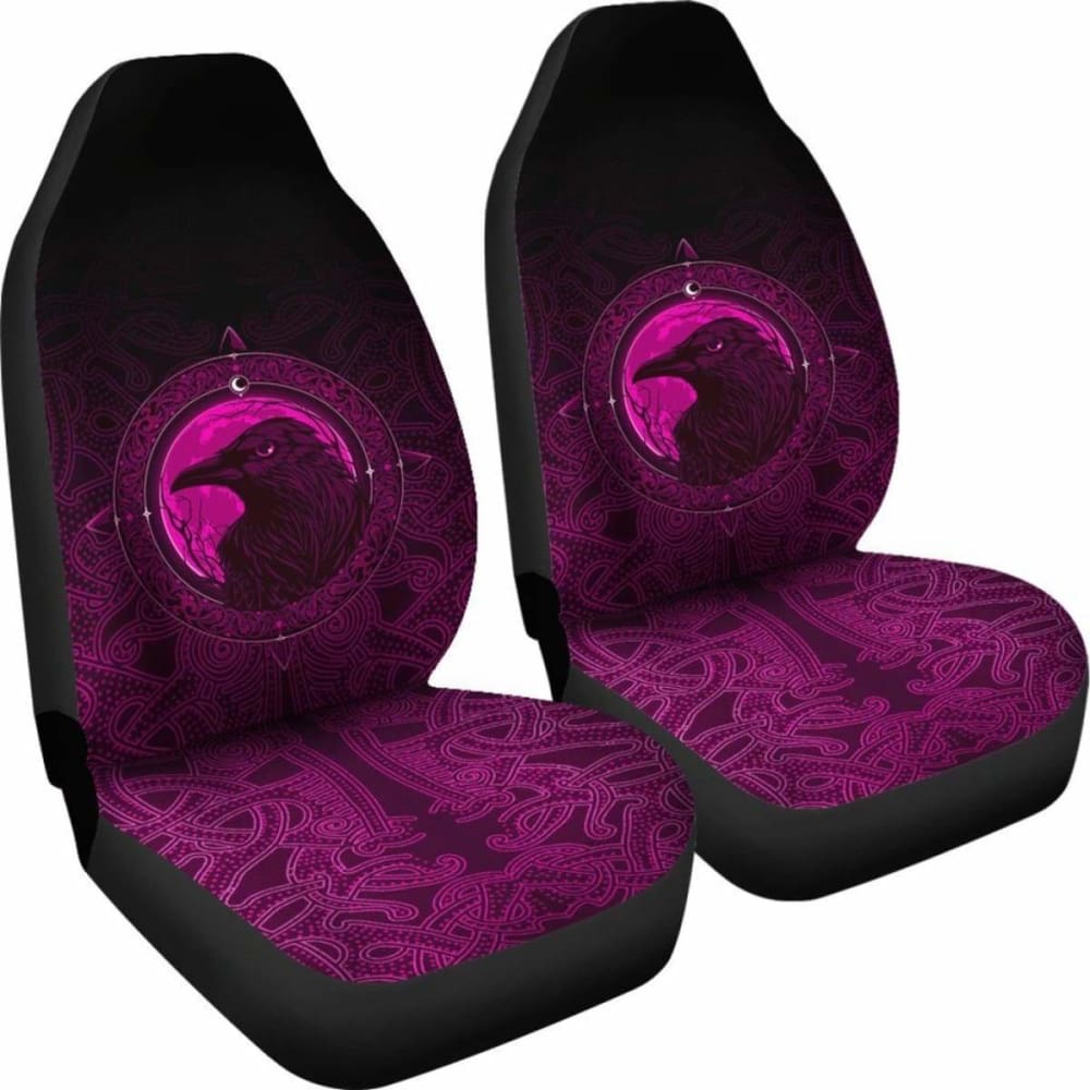 Ethnic Odin Raven Pink Car Seat Covers