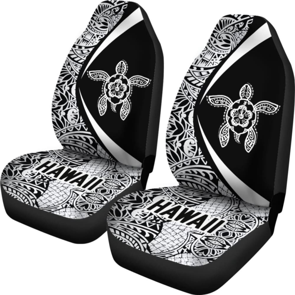 Hawaii Tribal Turtle Hibiscus Car Seat Covers New