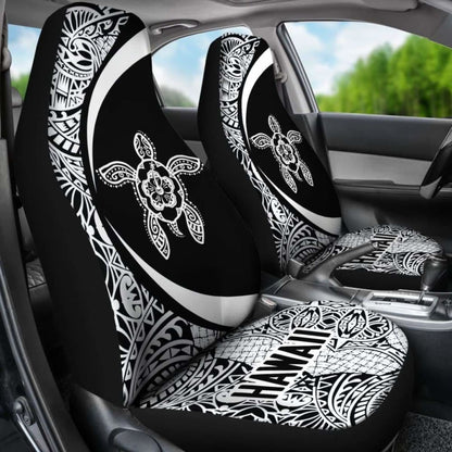 Hawaii Tribal Turtle Hibiscus Car Seat Covers New