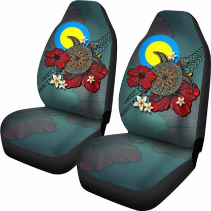 Palau Car Seat Covers Blue Turtle Tribal Amazing