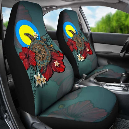 Palau Car Seat Covers Blue Turtle Tribal Amazing