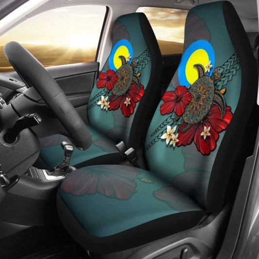 Palau Car Seat Covers Blue Turtle Tribal Amazing