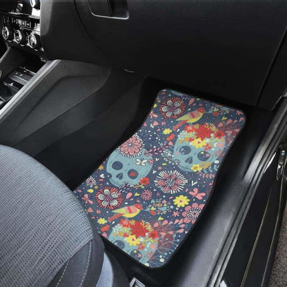Set Of Pcs Sugar Skull Car Mats
