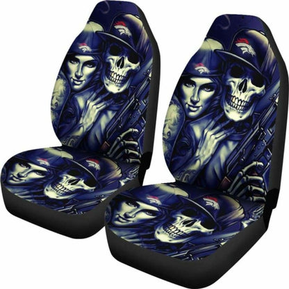 Set Of Skull Car Seat Covers