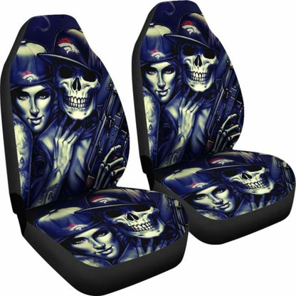 Set Of Skull Car Seat Covers