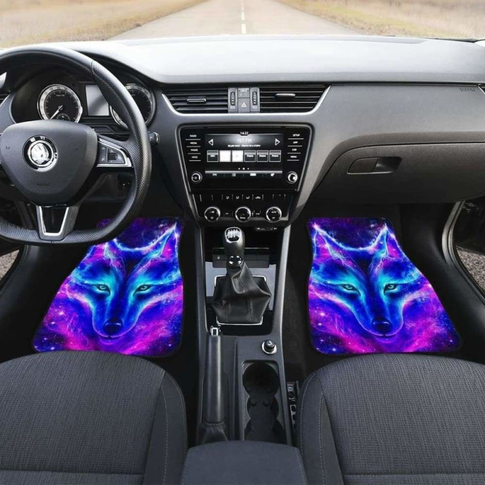 Wolf Galaxy Car Floor Mats
