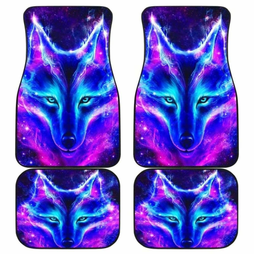 Wolf Galaxy Car Floor Mats