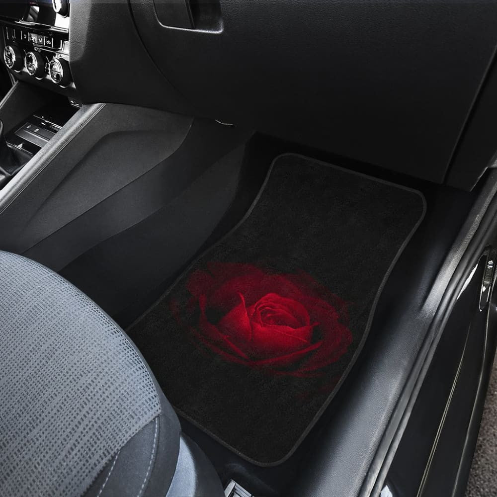 Flower Roses Car Floor Mats