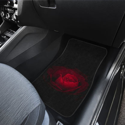 Flower Roses Car Floor Mats