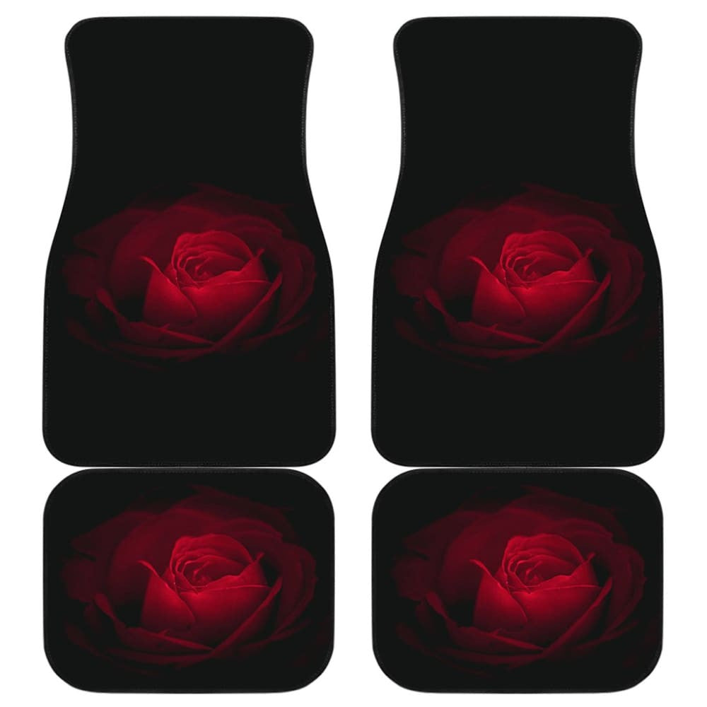 Flower Roses Car Floor Mats