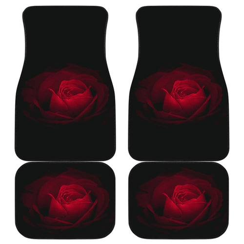 Flower Roses Car Floor Mats
